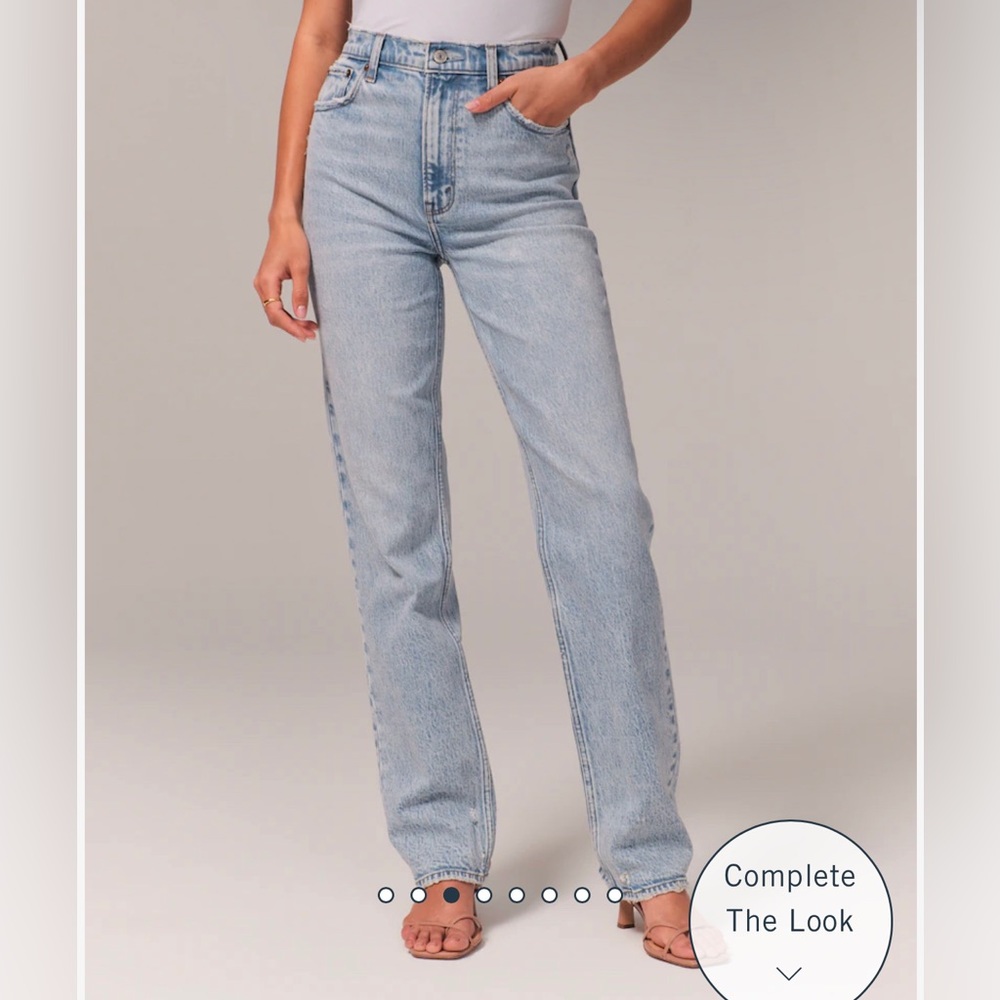 Ultra High Rise 90s Straight Jean